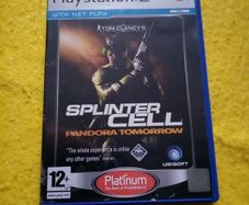 Splinter cell Pandora tomorrow PlayStation 1 Ps1 PlayStation 2 ps2 games Original Pal version