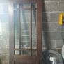 walnut glass panel door Image 2