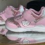 Adorable Hello Kitty Pink Glitter Light-Up Sneakers Image 5