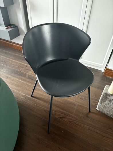 Grey dining room chairs