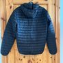 NICCE bubble puffer rain jacket in black Image 2