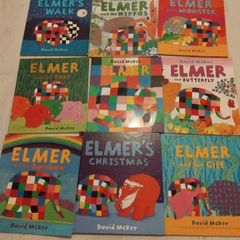 9 Elmer books