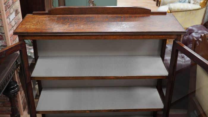 Oak Display Cabinet
