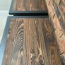 Pair of Rustic Mexican Pine Bedside Lockers Image 4