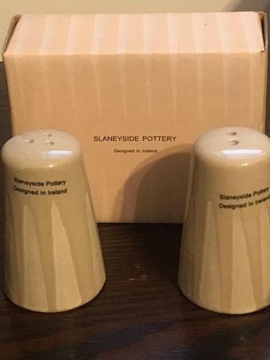 Slaneyside Pottery Salt & Pepper Set - New / Boxed