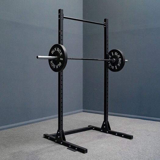 BLK Box Squat Rack, Bar + Plates