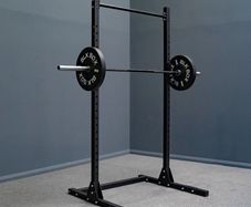 BLK Box Squat Rack, Bar + Plates
