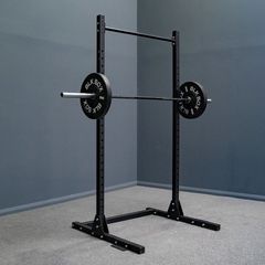 BLK Box Squat Rack, Bar + Plates