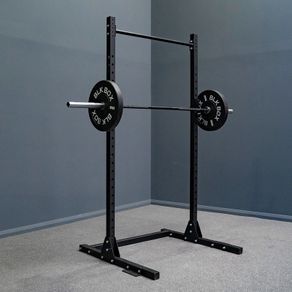 BLK Box Squat Rack, Bar + Plates