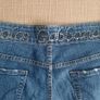Dolce and Gabbana ladies denim diamante design jeans 31 waist and 31 leg in very good condition with no issues see last two photos for exact measurements FREE STANDARD POSTAGE INCLUDED Image 3