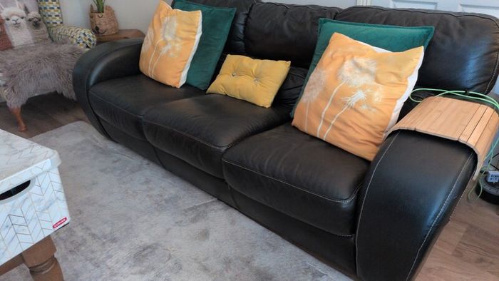 Italian leather black