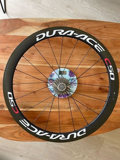 Shimano DURA-ACE C50 tubular rim brake wheel set