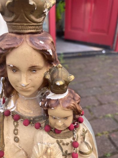 Large statue Virgin of Luxembourg free postage