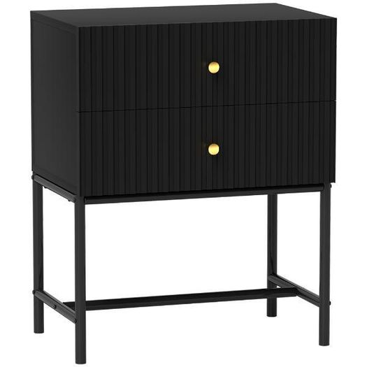 2-Drawer Bedside Table