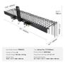 Tow Behind Landscape Rake 72"/183 cm Lawn Dethatcher Rake with 32 Steel Tines Image 2