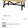 6 Seater Kitchen Table and 2 benches Image 5