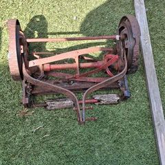 Vintage lawnmower