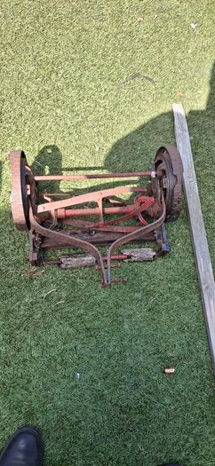 Vintage lawnmower