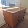 Schreiber mid century teak veneer dresser Image 3