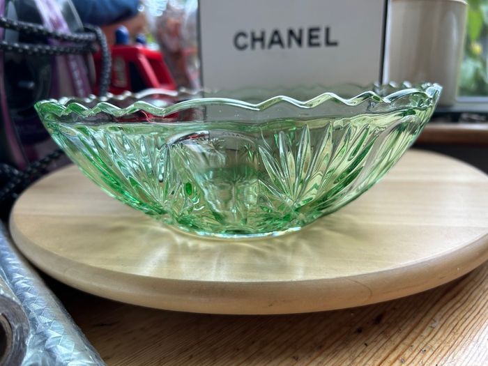 Vintage Green Bowl