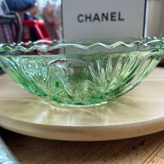 Vintage Green Bowl