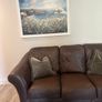 3 x Real leather couches Image 3