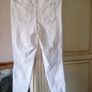 White Spanx Jeans XL Image 2