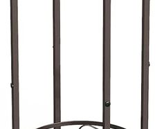 2-Tier Tall Metal Plant Stand, Bronze, 70x30cm, Indoor/Outdoor, Anti-Rust, Easy Assembly