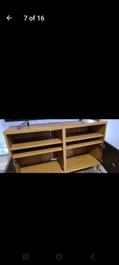 TV Table Excellent condition like new used for 65" and bigger