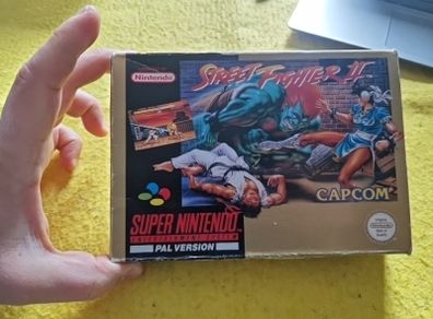 Street Fighter II 2 Super Nintendo Snes Arcade Retro Games Original