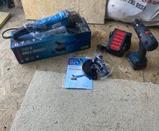 Bosch cordless 18 volt / ferret angle grinder