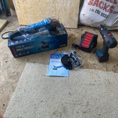 Bosch cordless 18 volt / ferret angle grinder