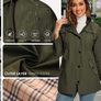 Brand New UMIPUBO Women's Waterproof Jacket Windproof Image 5