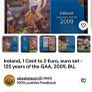 Ireland Official Mint Set 2009. 125th G.a.a. Anniversary Image 5