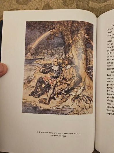 The Complete Angler.  By Isaak Walton. Illustrated By Arthur Rackham.  Large Volume 1963 Hardback With Dustjacket In Very Good Condition. See Photos For Same.
