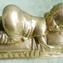 Vintage Brass Sleeping Child 5" x 3" x 2,5" Image 3