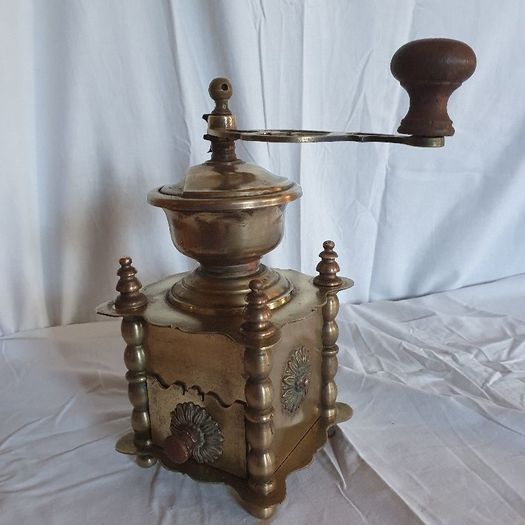 Antique coffee grinder