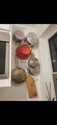 White Metal Pegboard