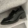 Black Loafers Size 6 Image 3