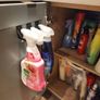 2 x Spray bottle holder kitchen bathroom 3d printed surface cleaner Image 3