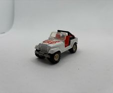 Vintage Hotwheels Jeep CJ-7 Real riders rubber wheels 1986