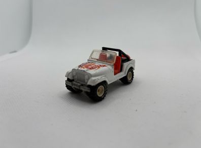 Vintage Hotwheels Jeep CJ-7 Real riders rubber wheels 1986