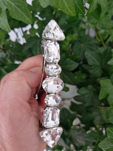 Handmade diamonds  hair clip