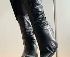 leather cowboy boots