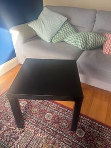 black coffee table