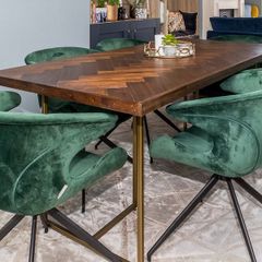 Herringbone Dining table