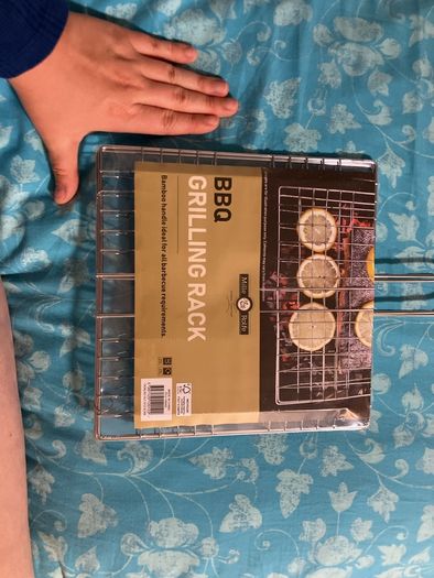 BBQ grilling rack