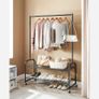 Coat Stand Clothes Rail Metal Image 2