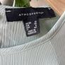 blouse mint green size 10 long sleeve frilled blouse Image 5