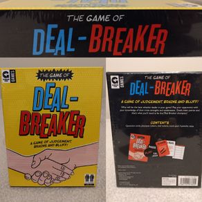 The Game Of Deal-Breaker Card Game NEW IN BOX